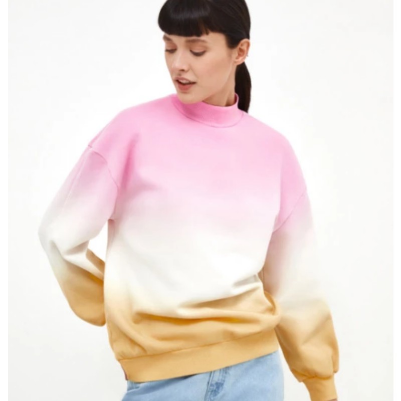 Tie-Dye Knitted Pullover